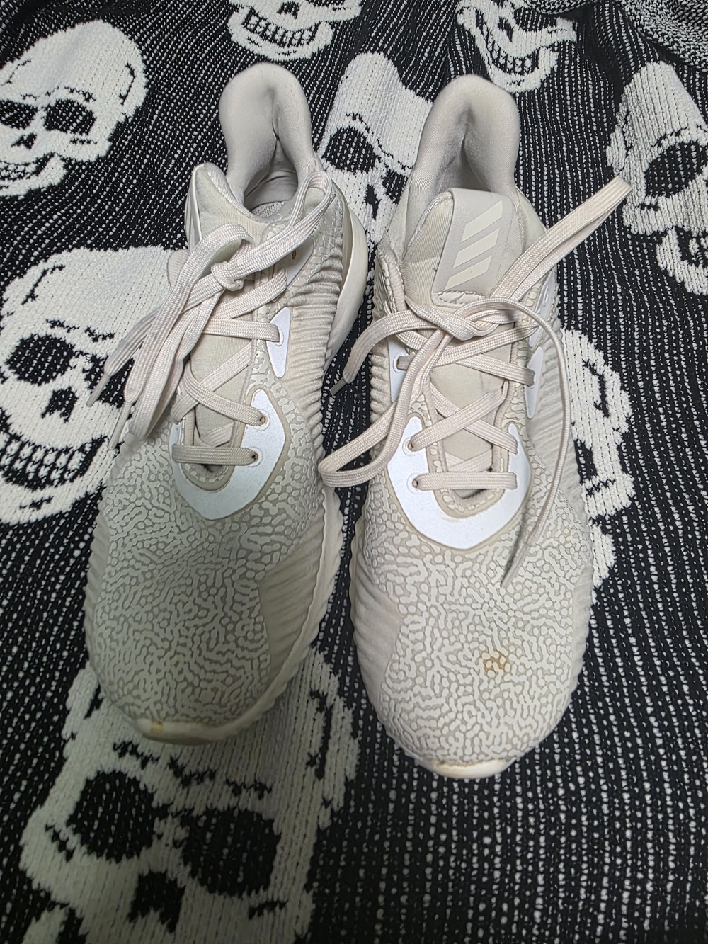 Adidas Women's Light Beige Athletic Sneakers